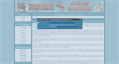 Desktop Screenshot of dragon-celeste.com